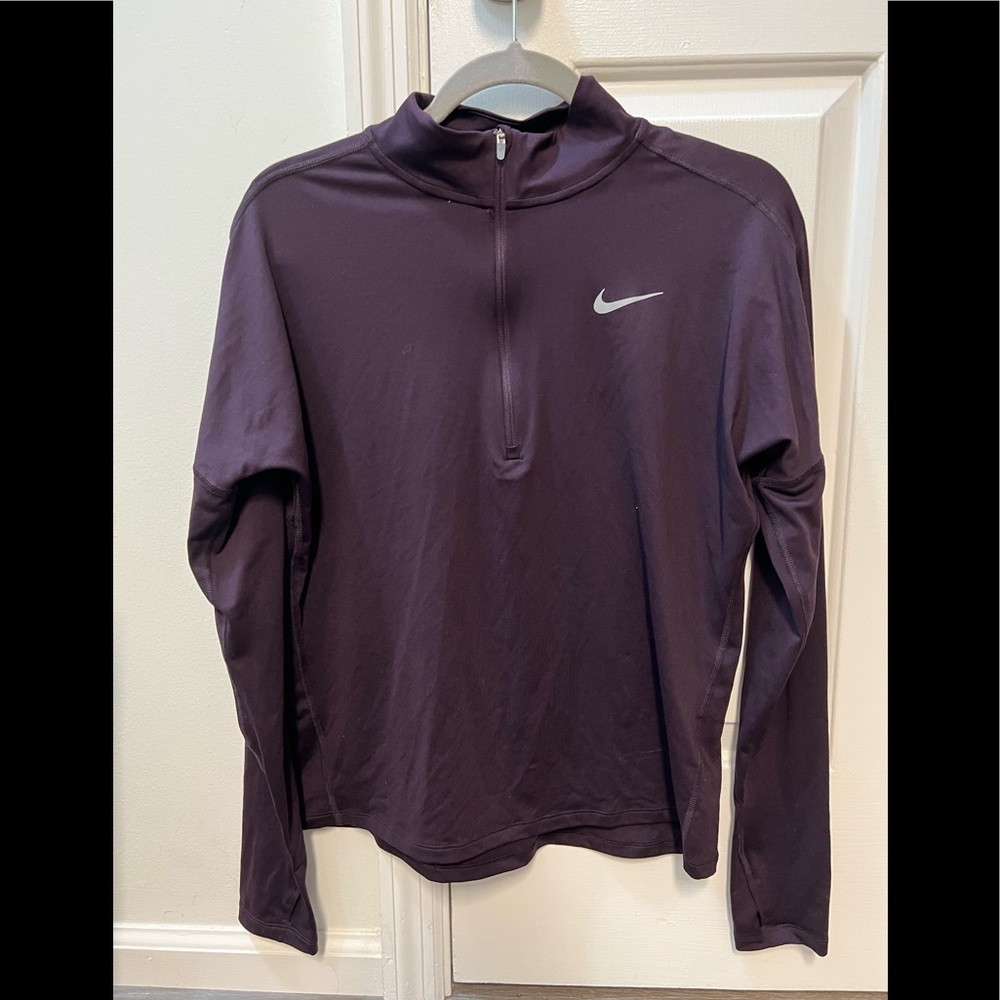Nike Dark Purple Half Zip!